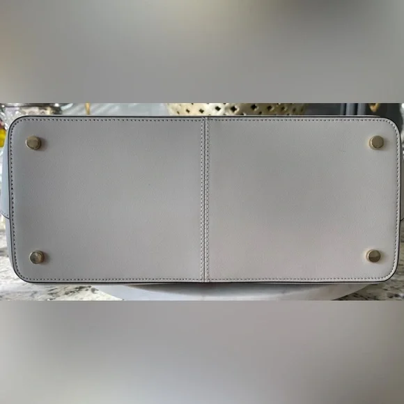 Radley London Liverpool Street 2.0 Orange Blossom Leather Multiway Ivory Handbag - Picture 12 of 16